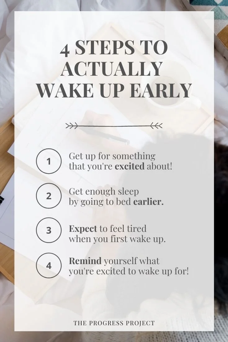 How To Start Waking Up Early .Or Not The Progress Project
